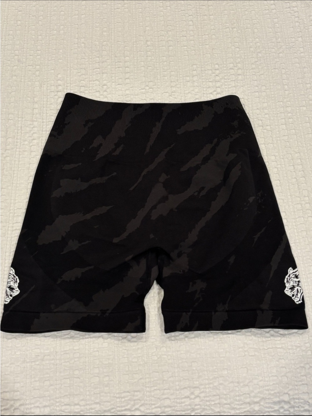 Darc Sport Black Native Camo Women's Gym Shorts